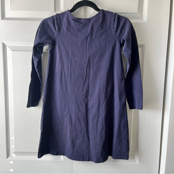 Hanna Andersson navy cat pocket dress US 10 - Picture 4 of 4